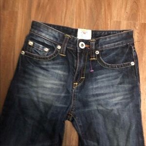 Ed Hardy Boys Graphic Jeans Size 8 